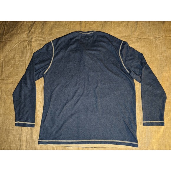Tommy Bahama Men's Blue Sweater Size XL Pima Cotton - Picture 3 of 5